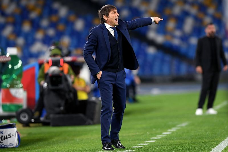 Antonio Conte is leading Internazionale to the Serie A title.